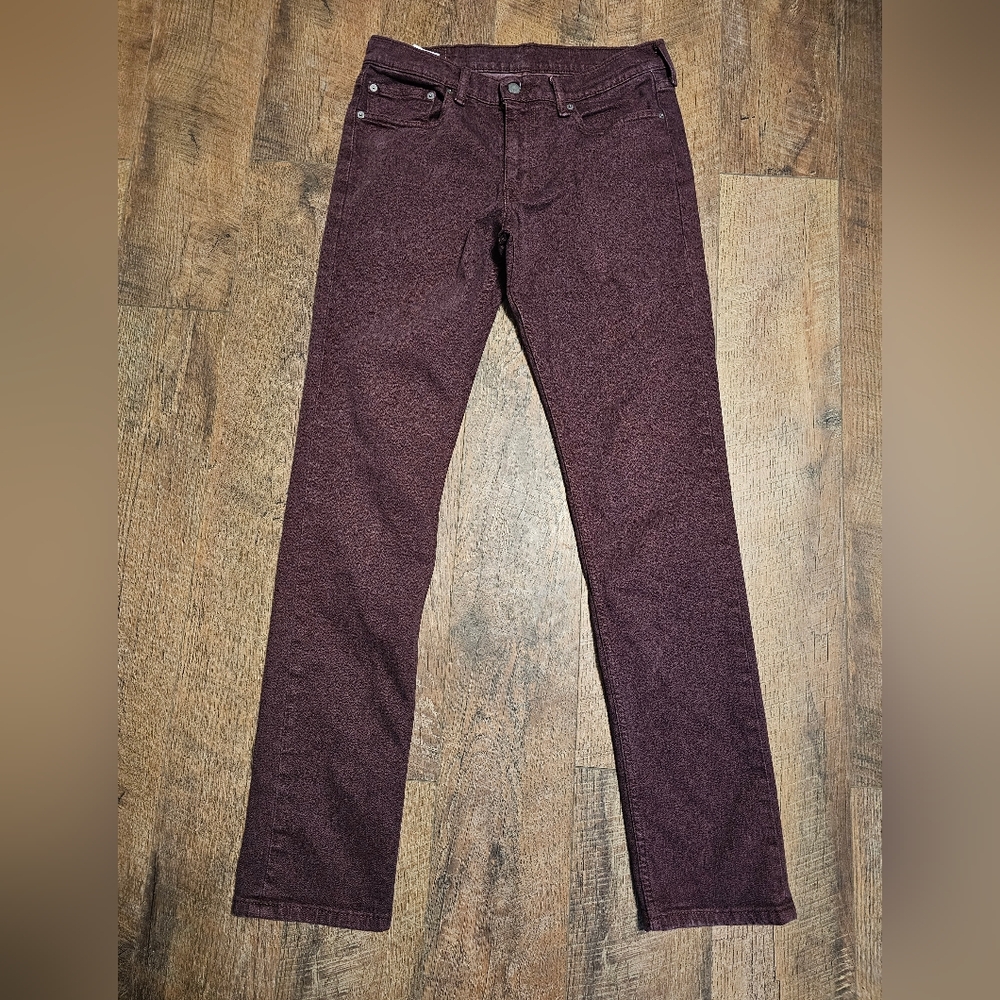 Levi's Strauss Men's 511 Jean's Slim Fit Rusty Stone Wash Color 32x33